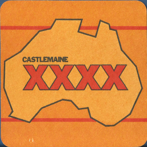 Castlemaine XXXX Beer Mat