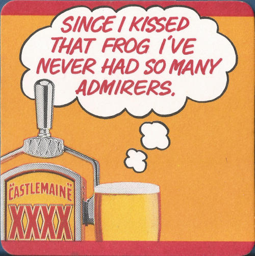 Castlemaine XXXX Beer Mat