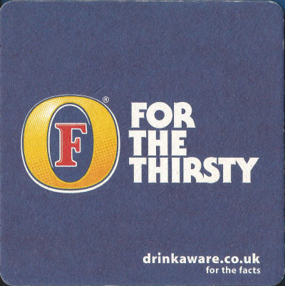 Fosters Beer Mat 2 Front