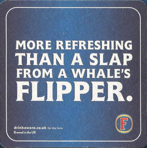 Fosters Beer Mat 11 Back