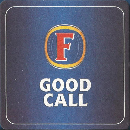 Fosters Beer Mat 12 Front