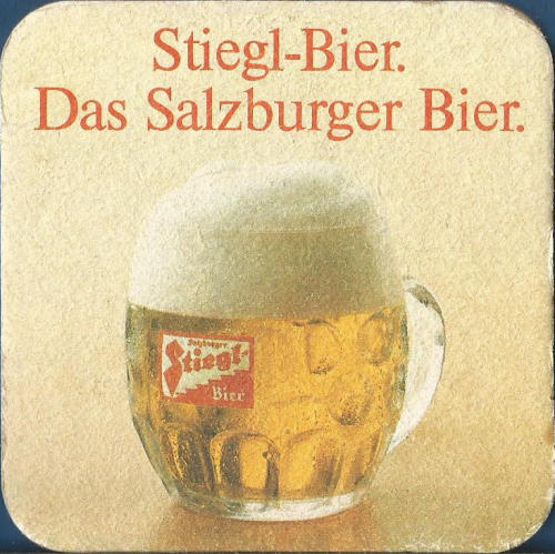 Stiegl Beer Mat 1 Back