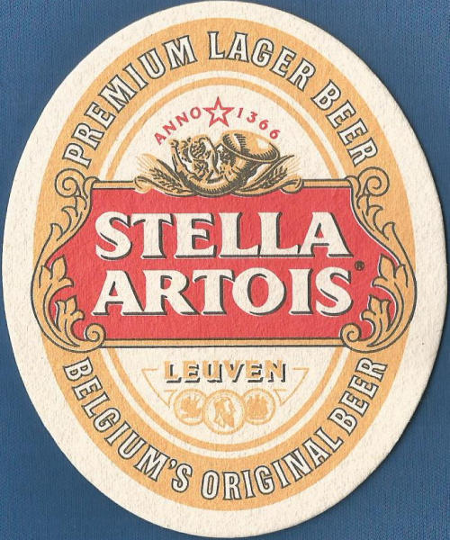 Stella Beer Mat 2 Back