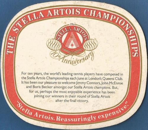 Stella Beer Mat 3 Back