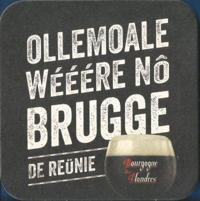 Bourgogne Des Flandres Beer Mat 1 Front