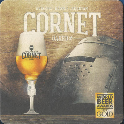 Cornet Beer Mat 1 Front