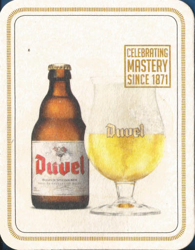 Duvel Beer Mat 2 Front