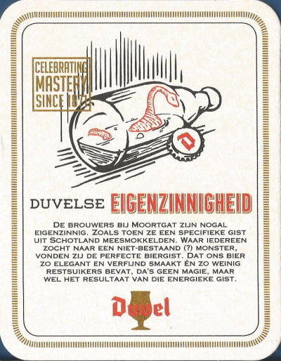 Duvel Beer Mat 4 Front