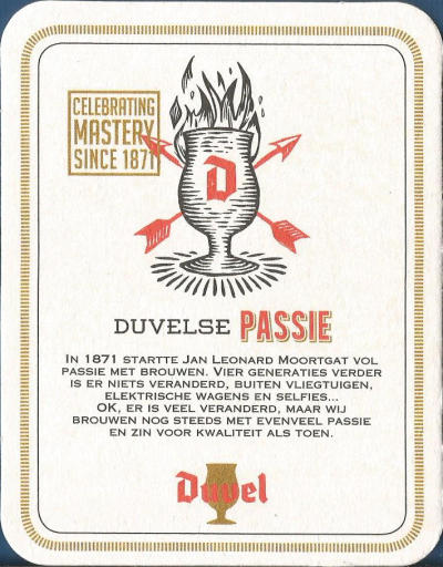 Duvel Beer Mat 7 Front