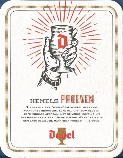 Duvel Beer Mat 13 Front