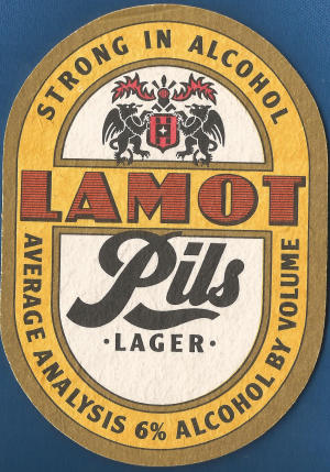 Lamot Pils Beer Mat 1 Front