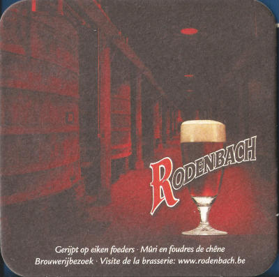 Rodenbach Beer Mat 1 Front