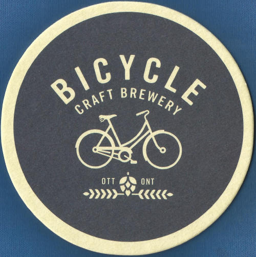 Bicycle Beer Mat 1 Front