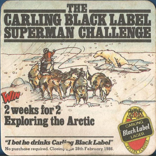 Carling Beer Mat