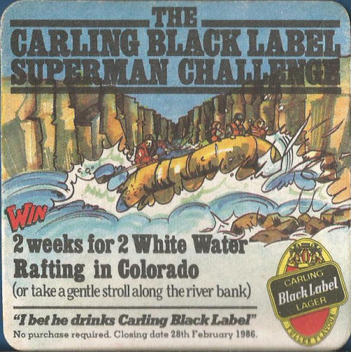 Carling Beer Mat