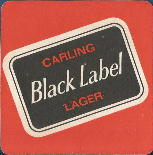 Carling Beer Mat