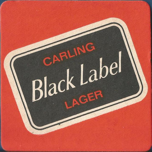 Carling Beer Mat 7 Back