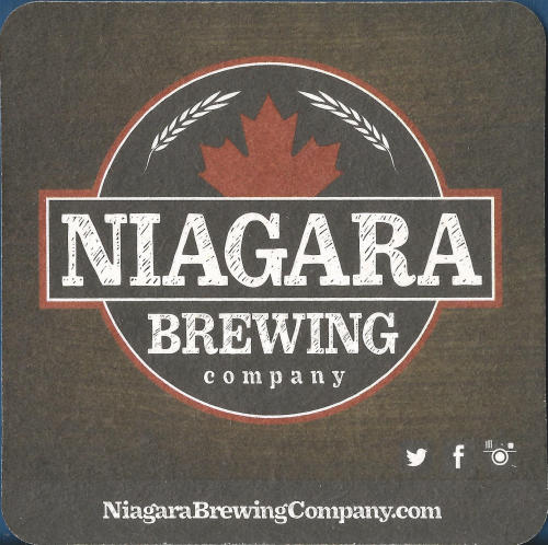 Niagara Premium Lager Beer Mat 2 Front