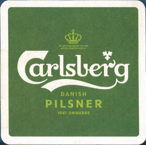 Carlsberg Beer Mat 1 Front