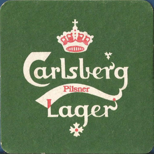 Carlsberg Beer Mat 6 Back