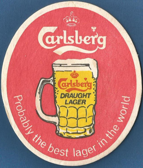 Carlsberg Beer Mat 7 Front