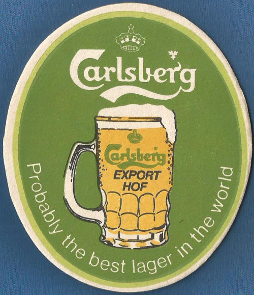 Carlsberg Beer Mat 8 Front