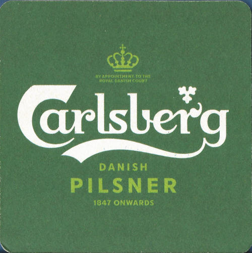 Carlsberg Beer Mat