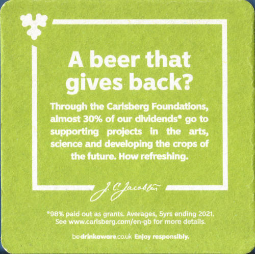 Carlsberg Beer Mat