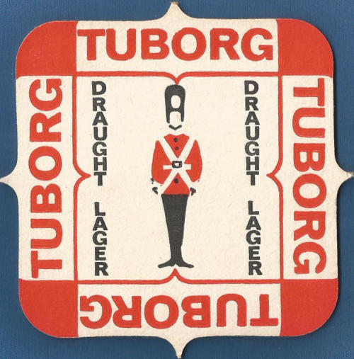 Tuborg Lager Beer Mat 2 Back