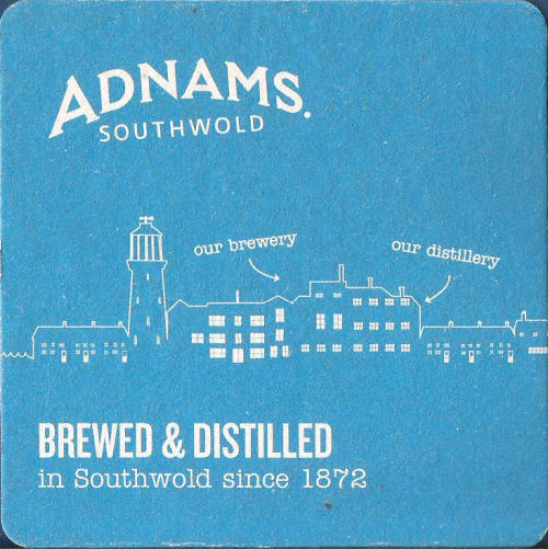 Adnams Beer Mat 2 Front