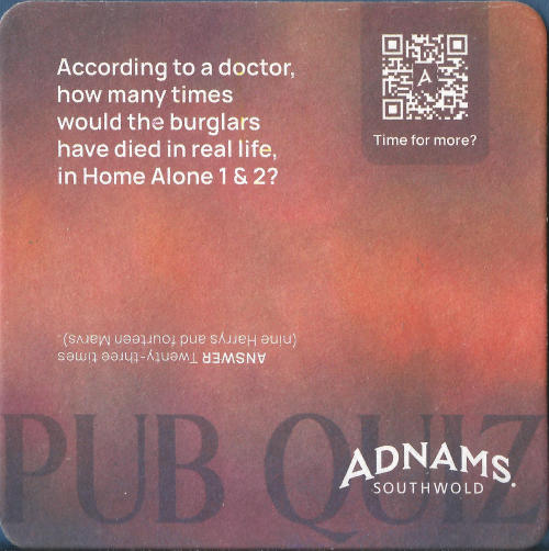 Adnams Beer Mat