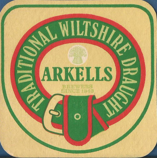 Arkell's Beer Mat 2 Back
