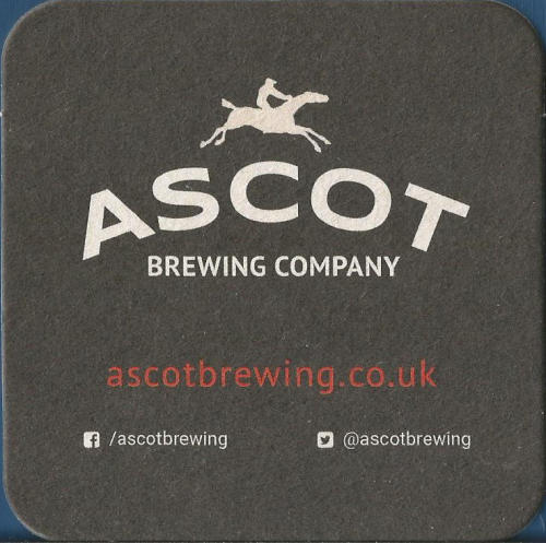 Ascot Brewing Beer Mat 1 Front