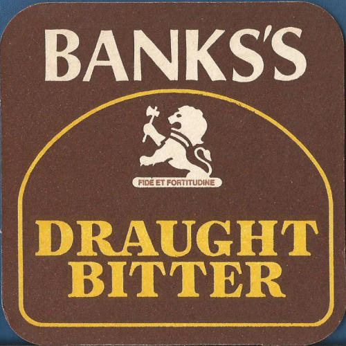 Banks's Beer Mat 1 Front