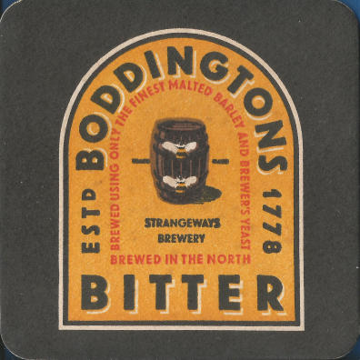 Boddingtons Beer Mat 1 Back