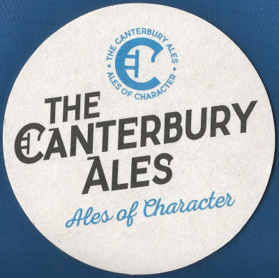 Canterbury Ales Beer Mat 2 Front