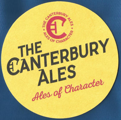 Canterbury Ales Beer Mat 3 Front