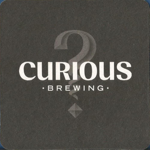 Curious Brew Beer Mat 1 Front