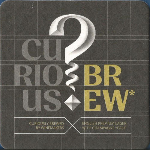 Curious Brew Beer Mat 1 Back