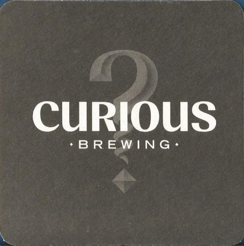 Curious IPA Beer Mat 3 Front