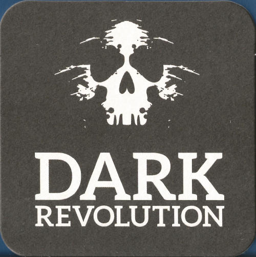 Dark Revolution Beer Mat 1 Front