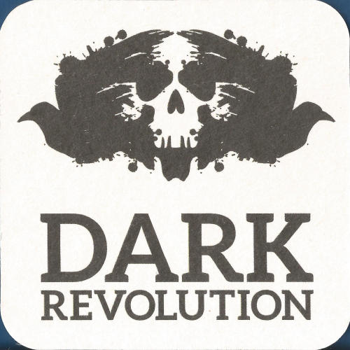 Dark Revolution Beer Mat 1 Back