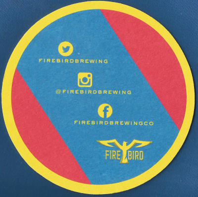 Firebird Beer Mat 1 Back