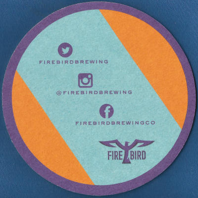 Firebird Beer Mat 3 Back