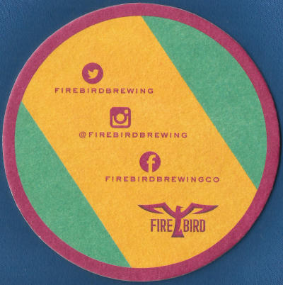 Firebird Beer Mat 4 Back