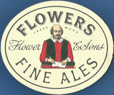 Flowers Beer Mat 1 Back