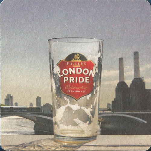 London Pride Beer Mat 1 Front