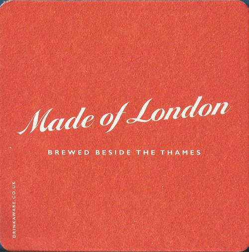 London Pride Beer Mat 1 Back