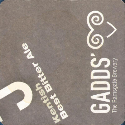 Gadds Beer Mat 3 Back