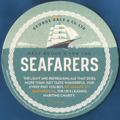 Seafarers Beer Mat 1 Back